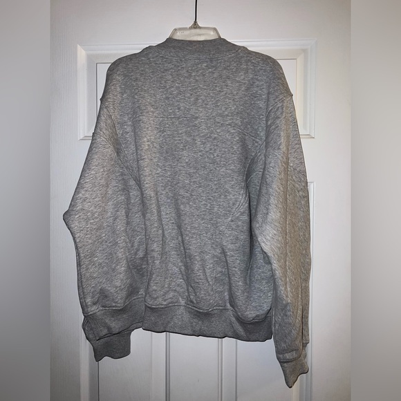 Gymshark Rest Day Cotton Contour Pullover in Gray Size Medium New with tag - Picture 10 of 10